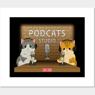 PODCATS STUDIO Posters and Art